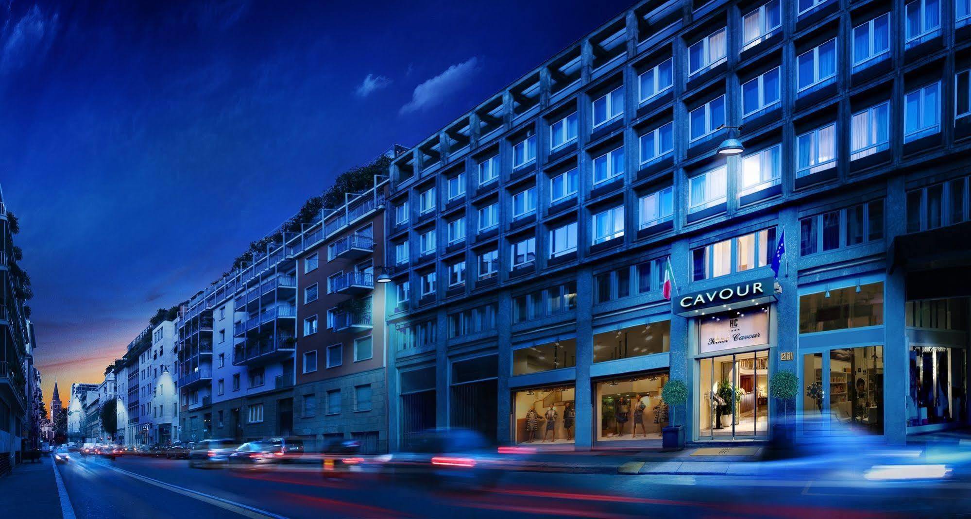 Hotel Cavour Milão Exterior foto