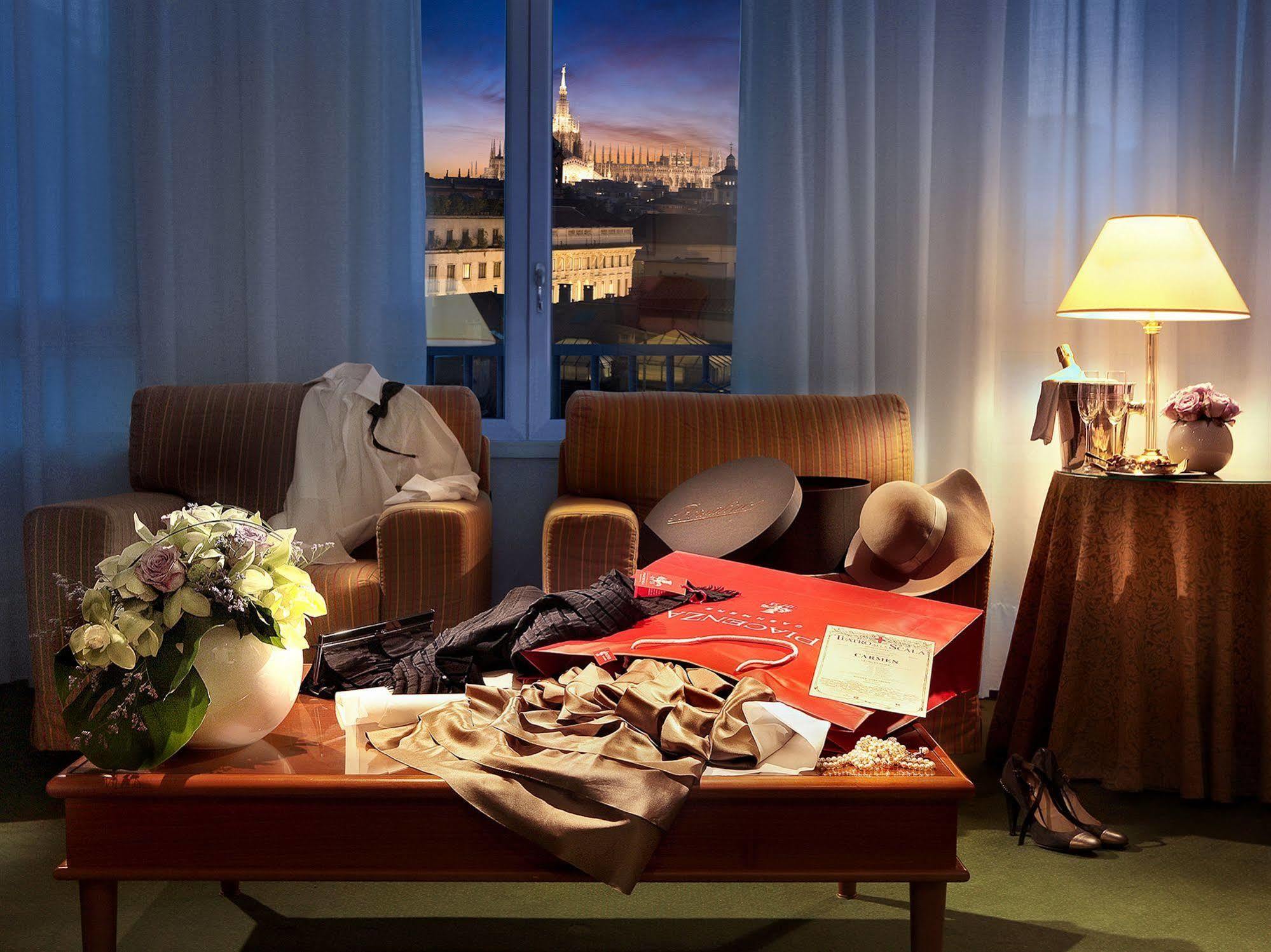 Hotel Cavour Milão Quarto foto